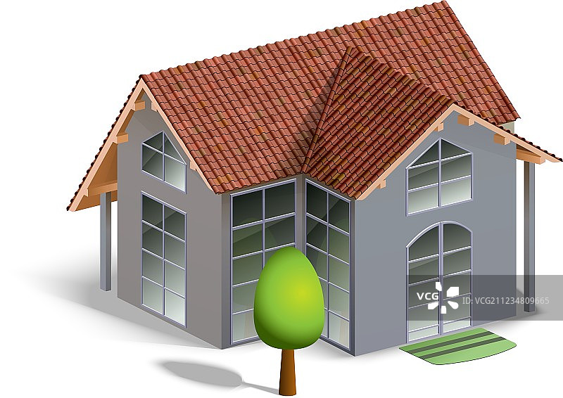 建筑模型图片素材