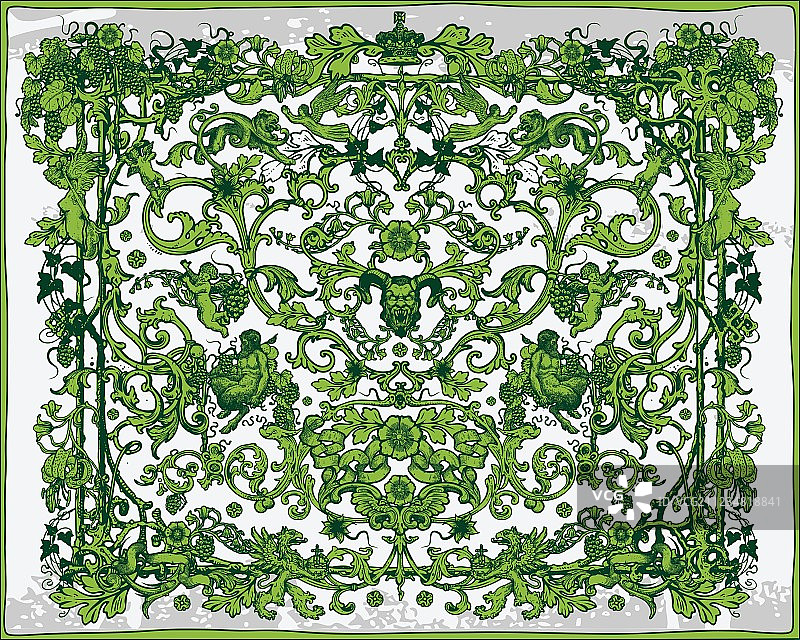 仿古相框装饰图片素材