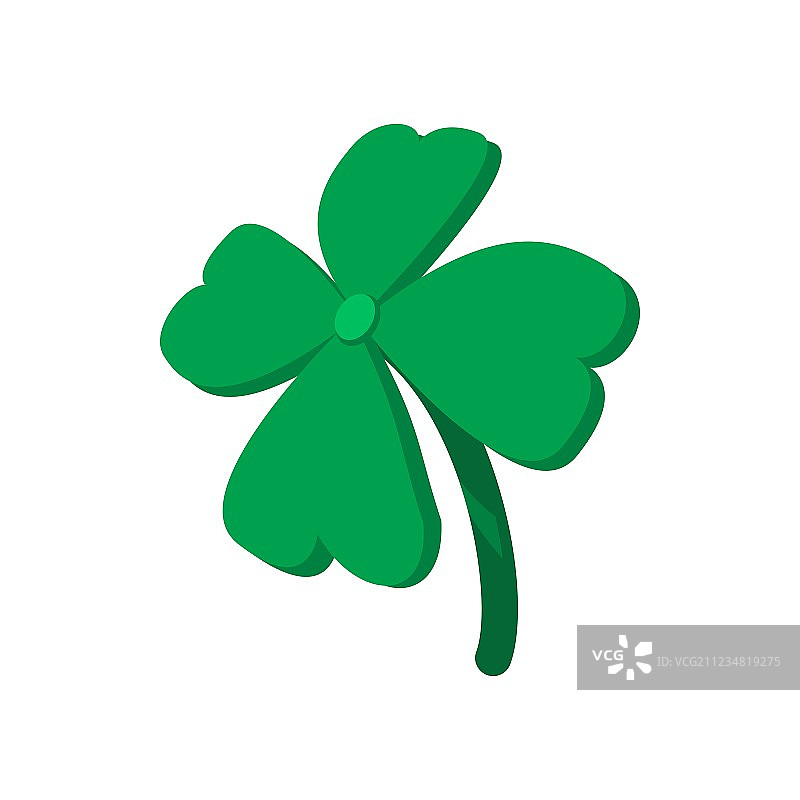 四叶草卡通图标图片素材