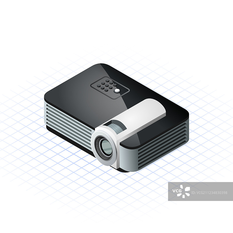 2.5D投影仪图片素材