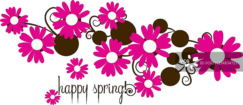 快乐的春天图片素材