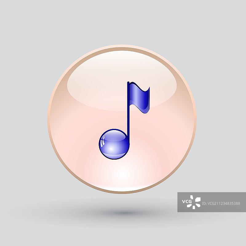 音乐符号便签图标图片素材
