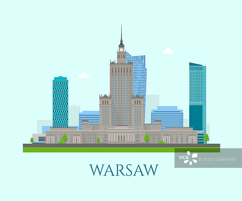 华沙商业中心图片素材