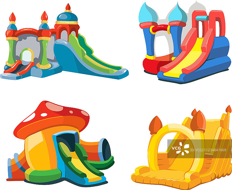 充气城堡图片素材