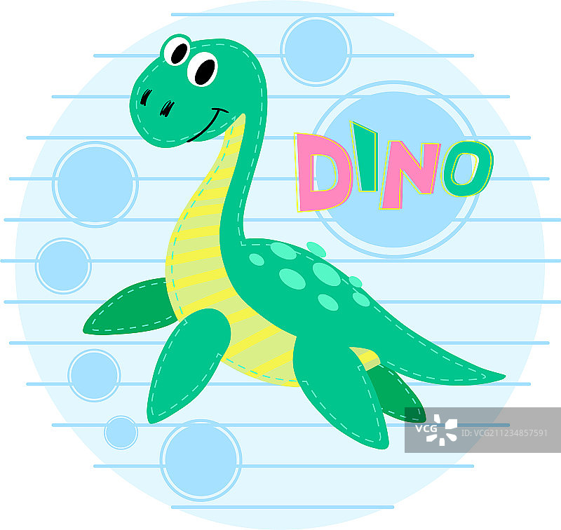 水生恐龙图片素材