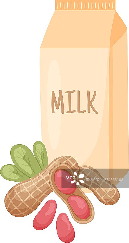 花生牛奶图片素材