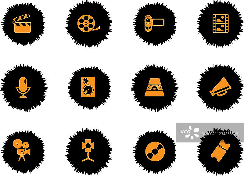 电影产业图标图片素材