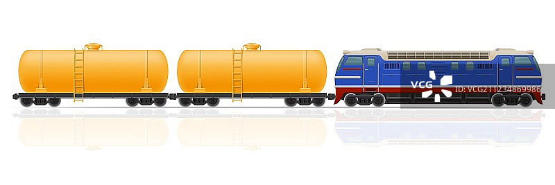 铁路列车17图片素材