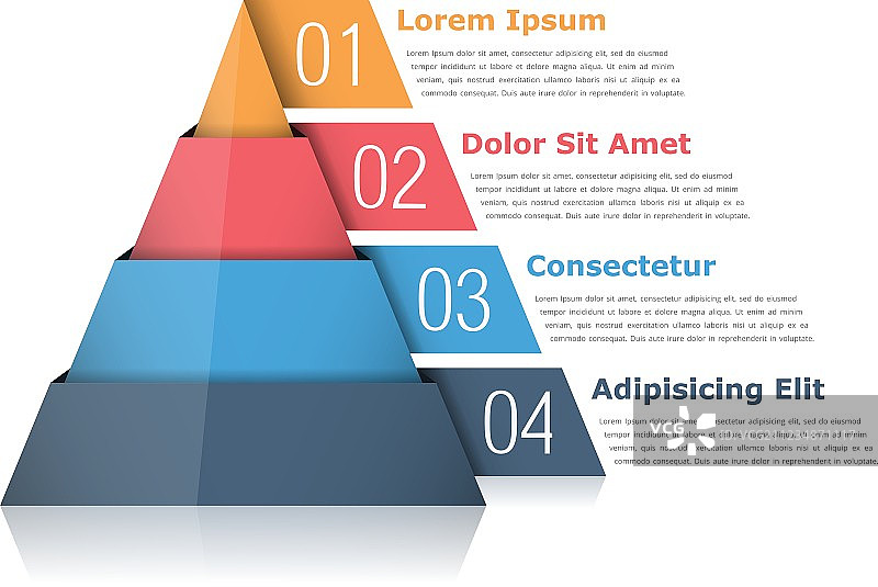 金字塔图表图片素材