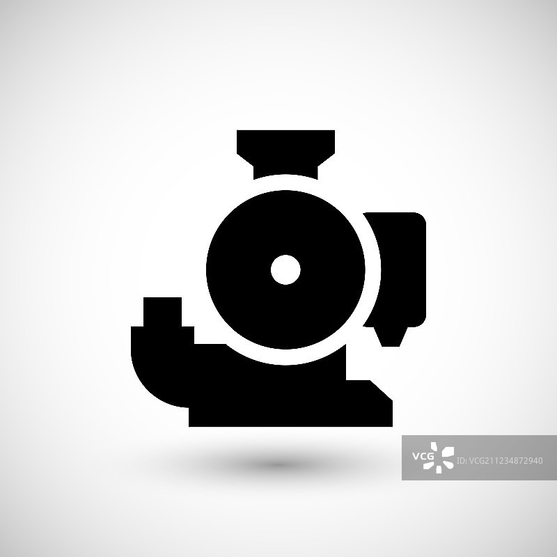 污水泵图标图片素材