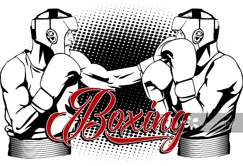 夏季运动：拳击图片素材