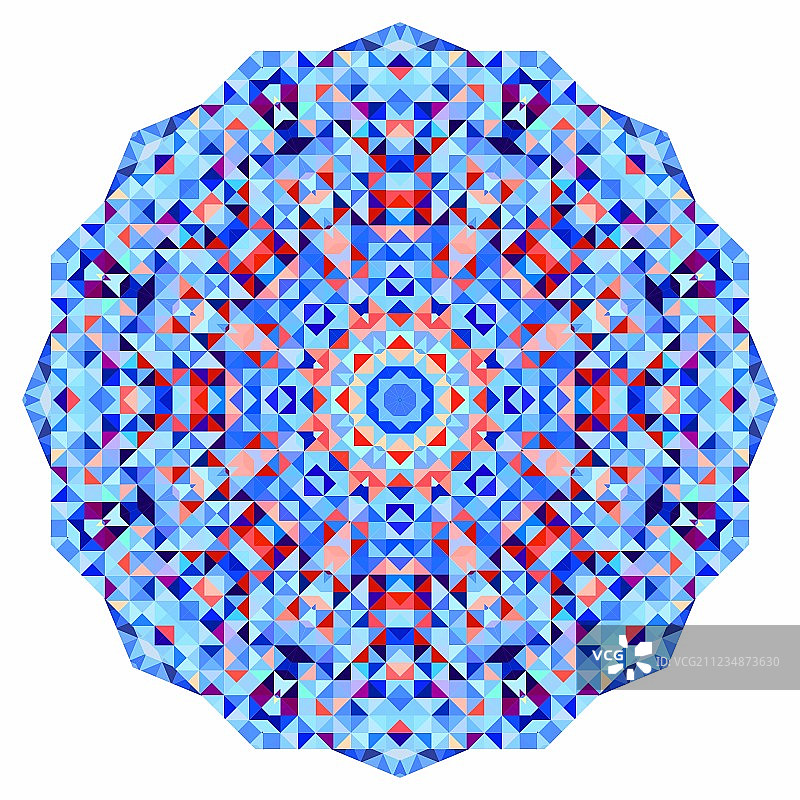 彩色圆形背景图片素材