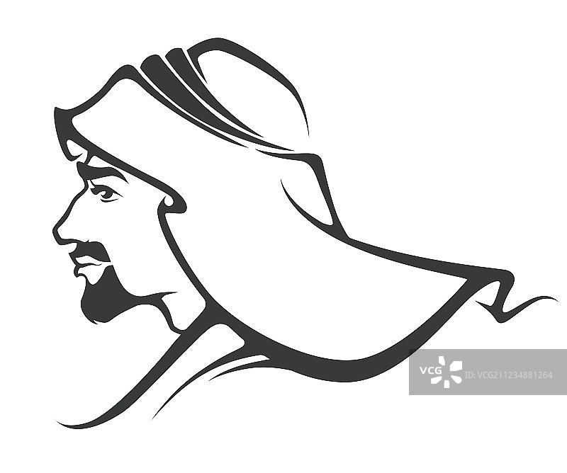 阿拉伯男人图片素材