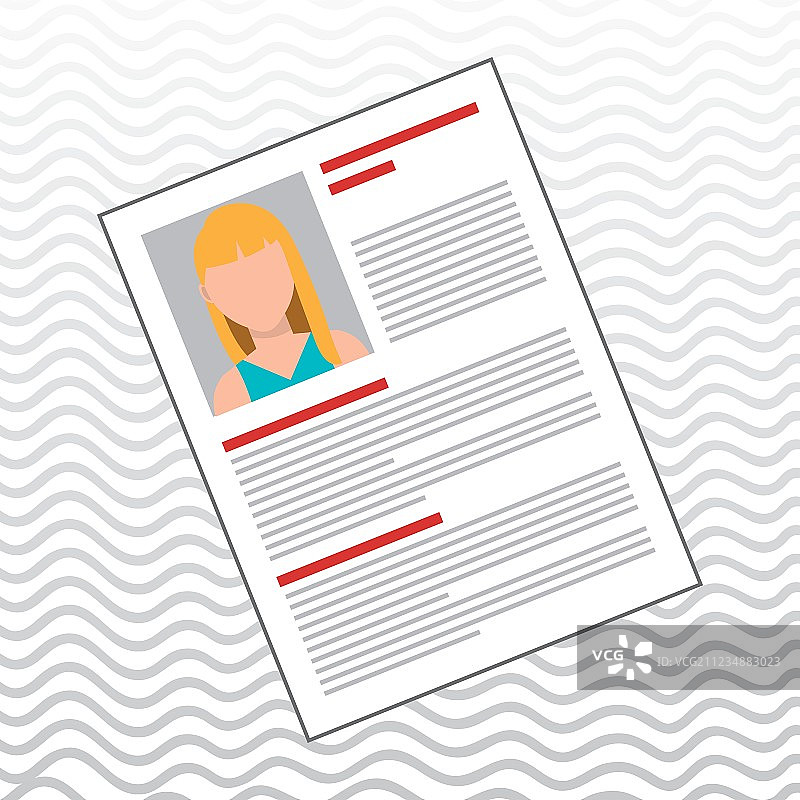 个人简历设计图片素材