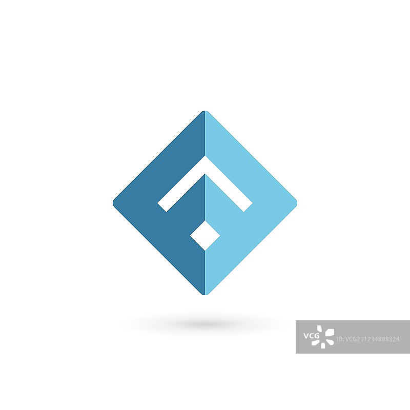 字母F标志图标设计模板元素图片素材