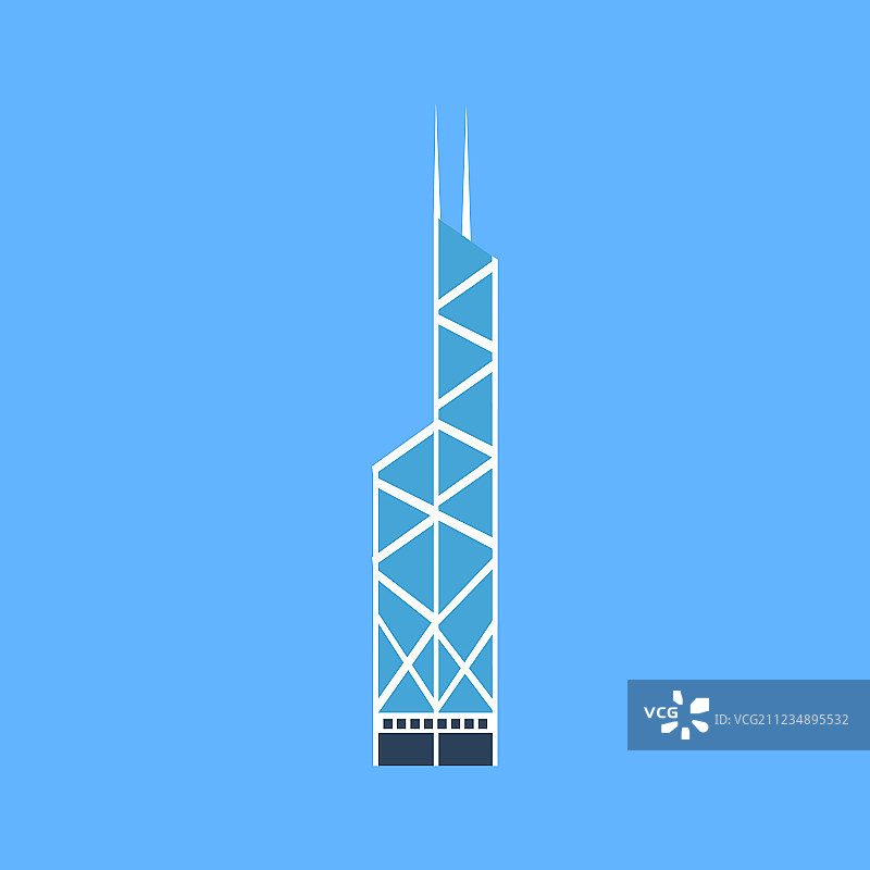 香港中国银行总部大楼图片素材