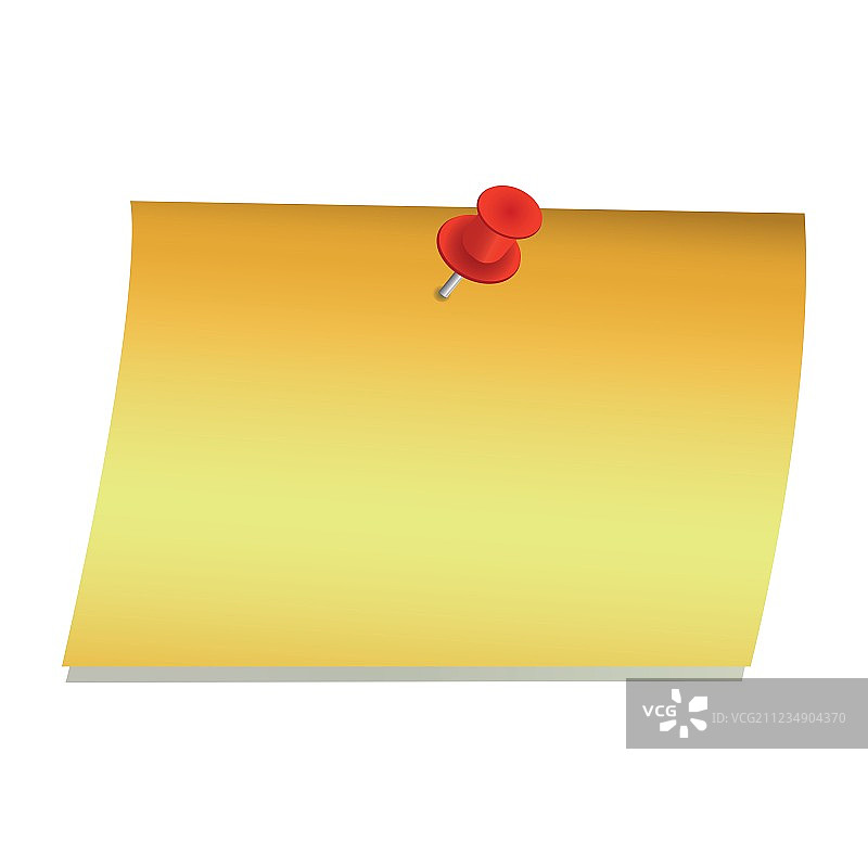 带图钉的便笺纸图片素材