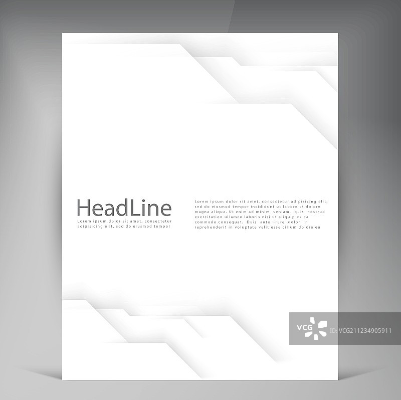 精美宣传单图片素材