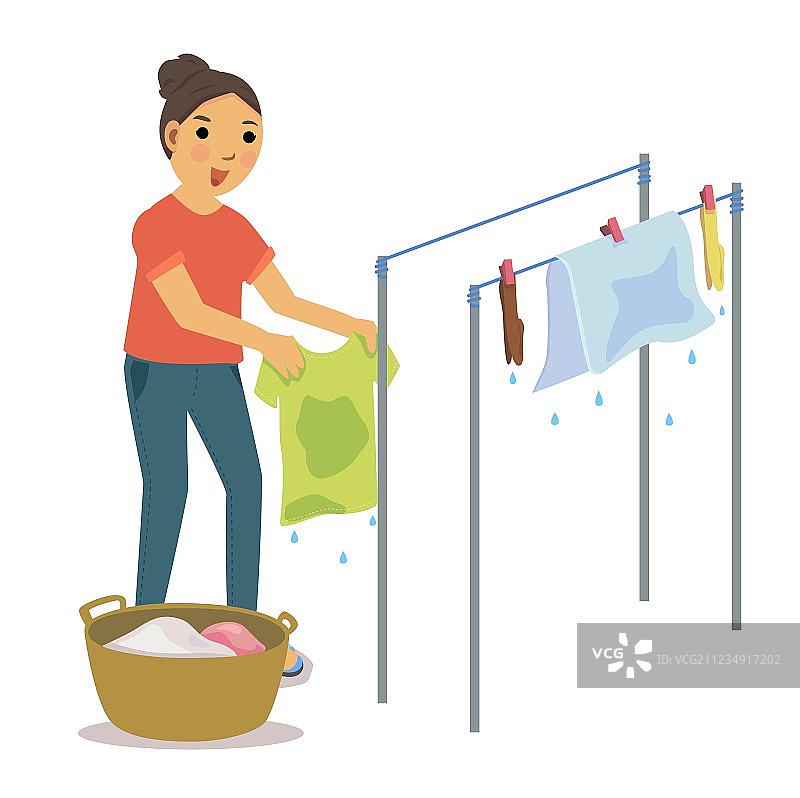 干燥的衣服图片素材