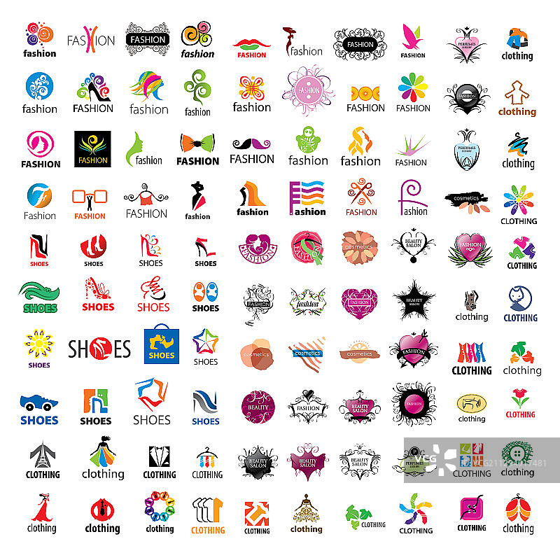 logo设计与时尚元素合集图片素材