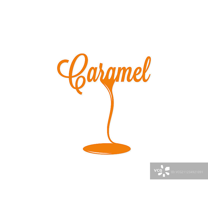 焦糖独立标志图片素材