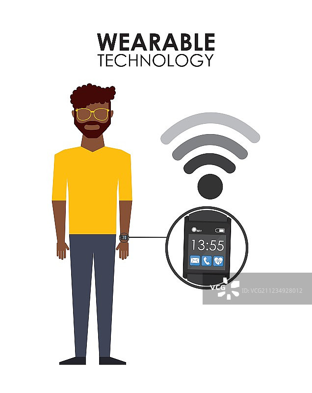 可穿戴技术设计图片素材