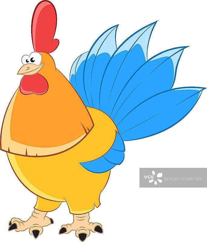 金色鸡图片素材