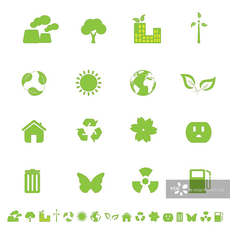 生态图标合集图片素材