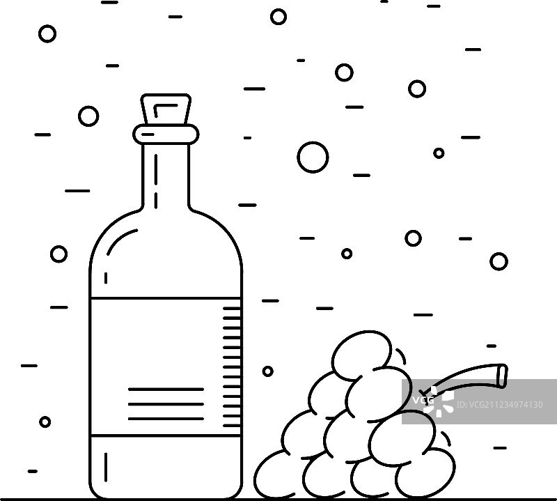 葡萄酒醋酱图片素材