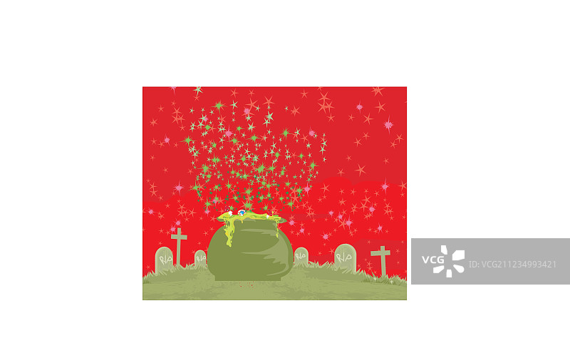 魔法毒药大锅图片素材