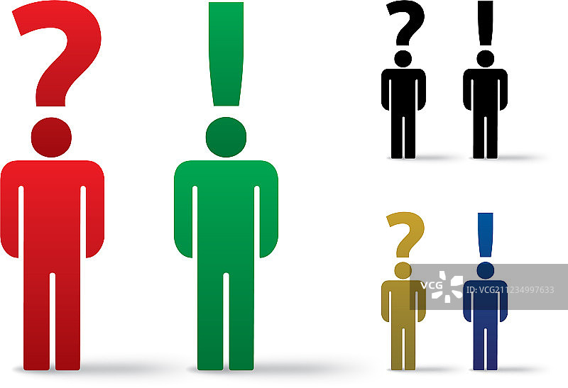 男人提问-男人惊叹图片素材