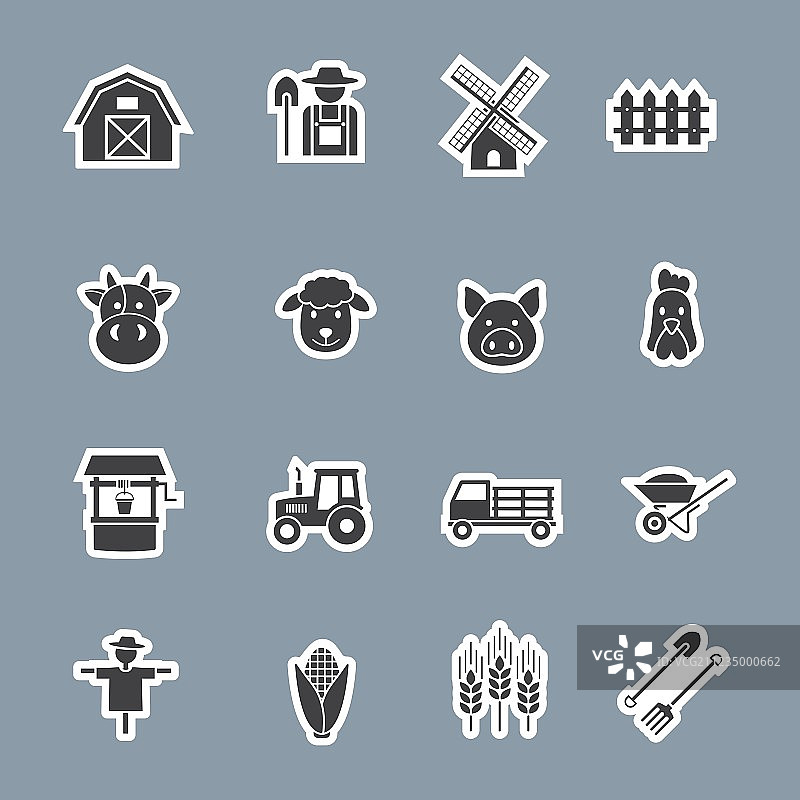 农业图标图片素材