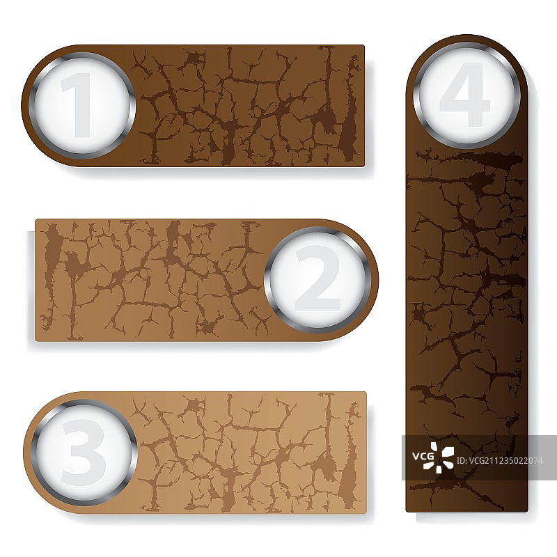 棕色文本框图片素材