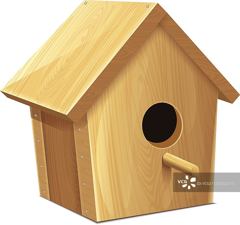 鸟巢箱图片素材