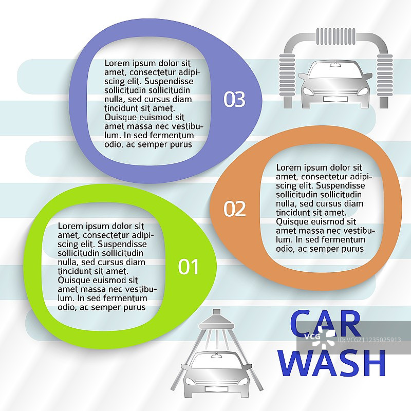 汽车服务洗车宣传单广告页面背景图片素材