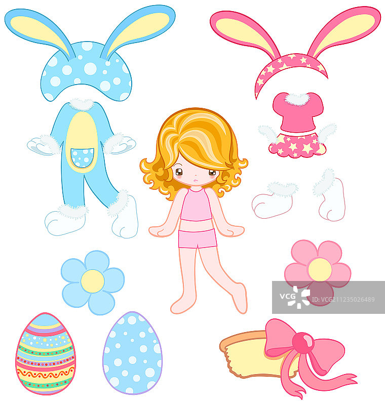 复活节装扮图片素材