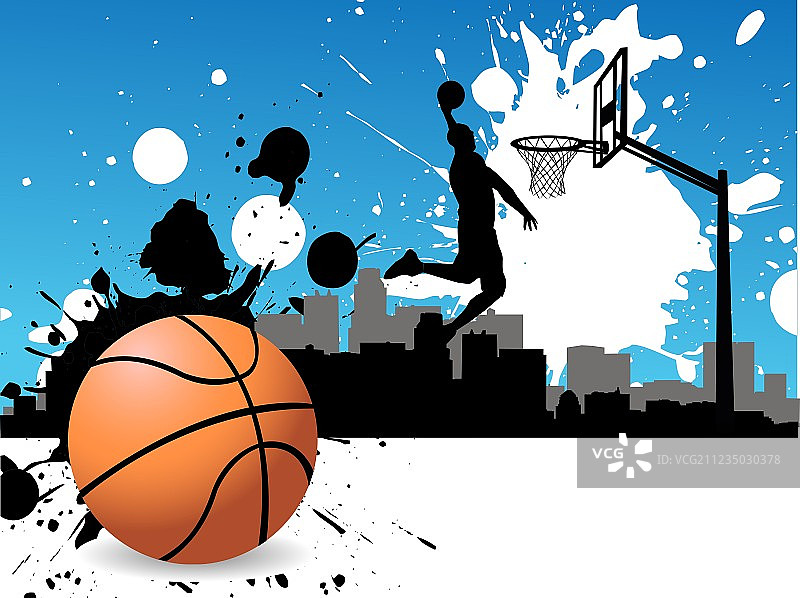 艺术篮球图片素材