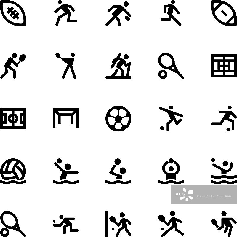 体育和游戏图标 14图片素材