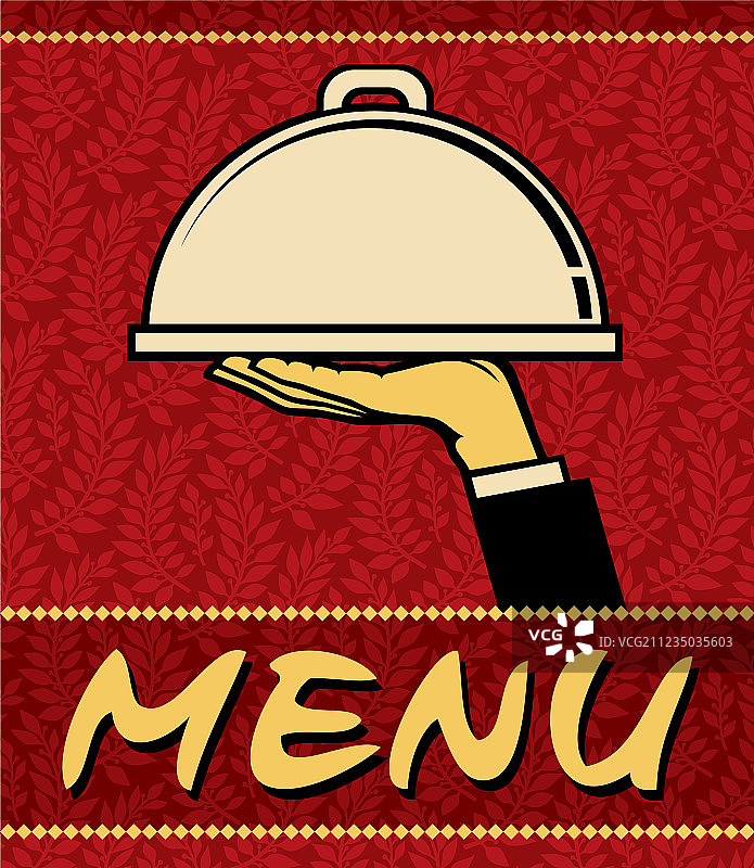 餐厅的菜单设计图片素材