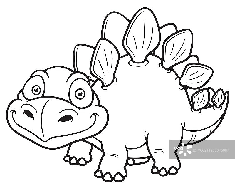 卡通恐龙图片素材