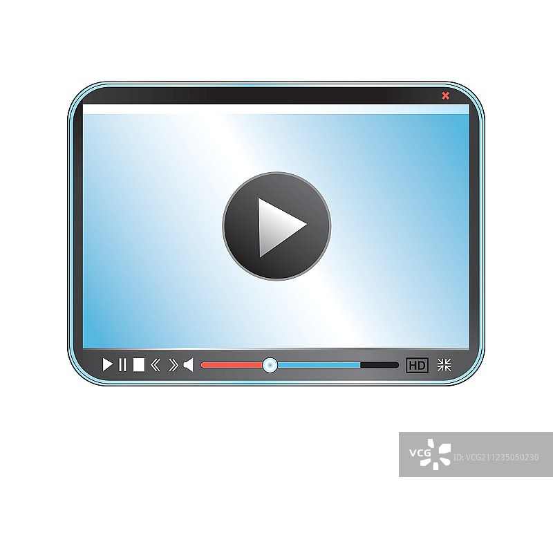 视频播放器图片素材