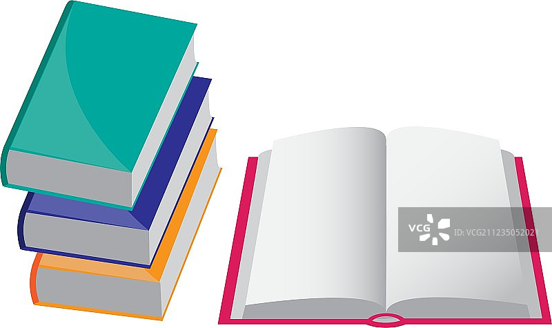 四本书图片素材