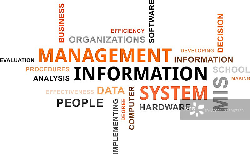 管理信息系统词云图片素材