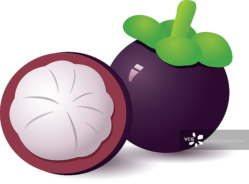 山竹果图片素材