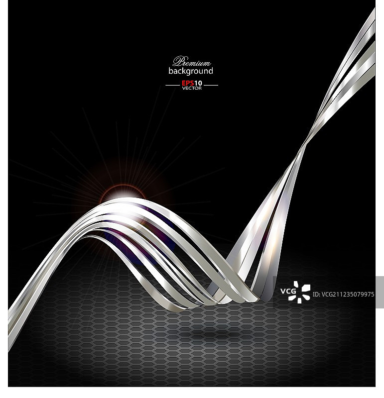 黑色金属科技抽象背景图片素材