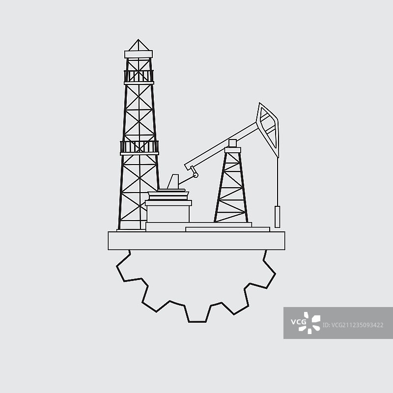 石油工业设计图片素材