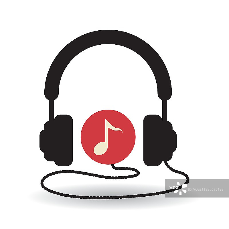 音乐设计耳机图标图片素材