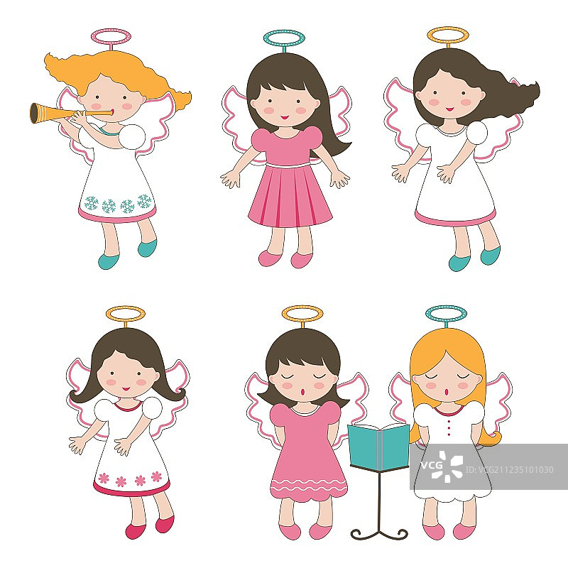 可爱的小天使图片素材