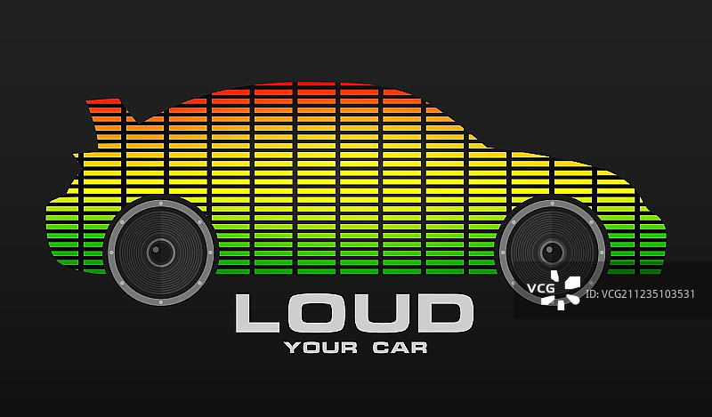 汽车音响图片素材