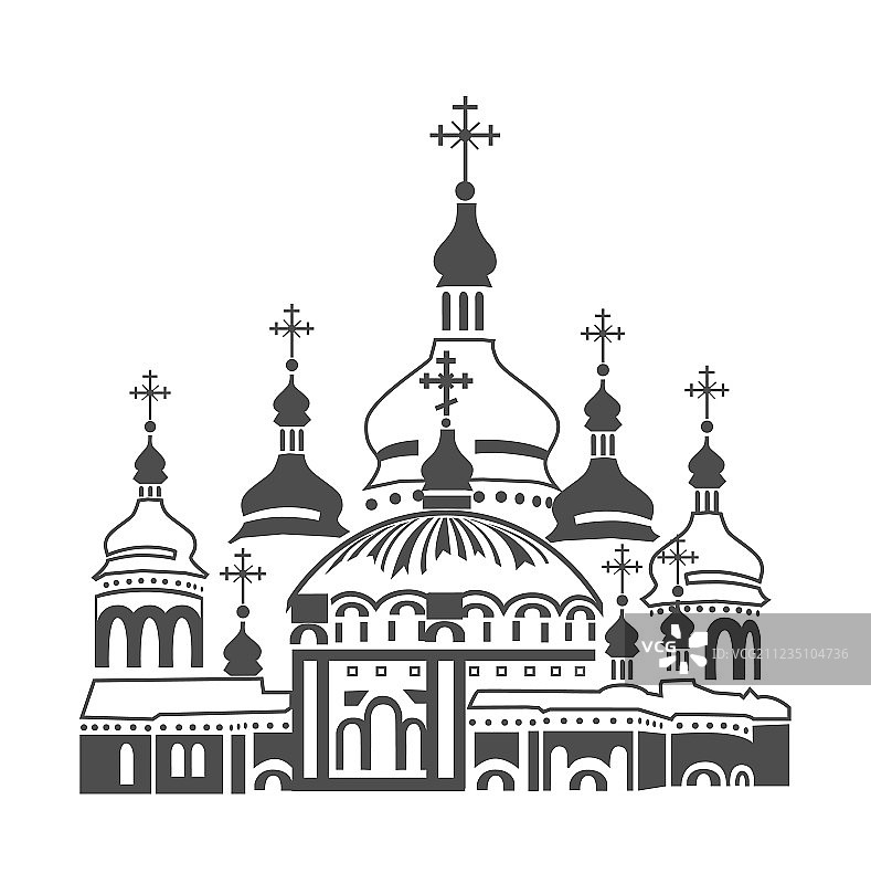 东正教大教堂图片素材